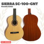 SIERRA SC-100-GNT Classic Acoustic Guitar - Gitar Klasik Akustik