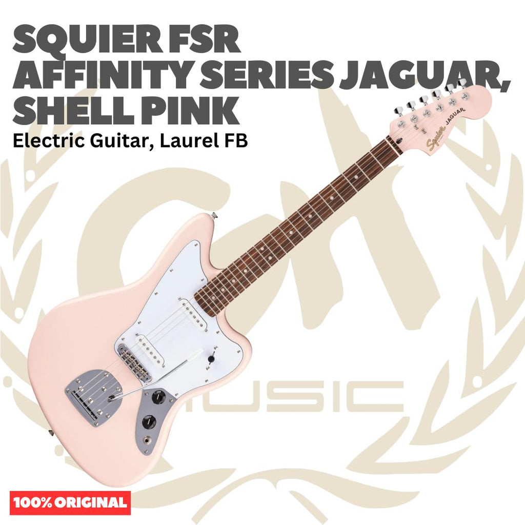 SQUIER FSR Affinity Series Jaguar Electric Guitar - Gitar Listrik Elektrik Original Asli
