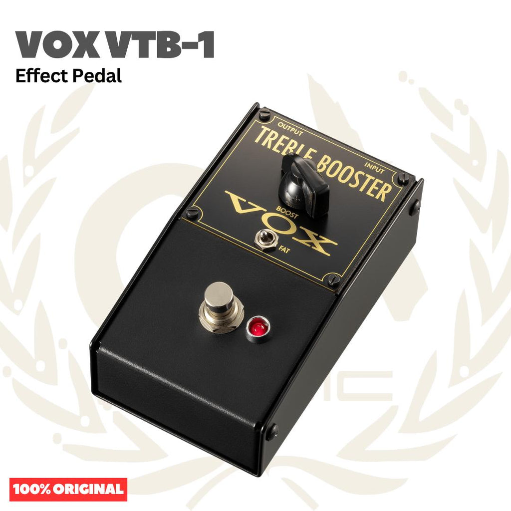 VOX VTB-1 Treble Booster Effect Pedal - Efek Pedal Gitar