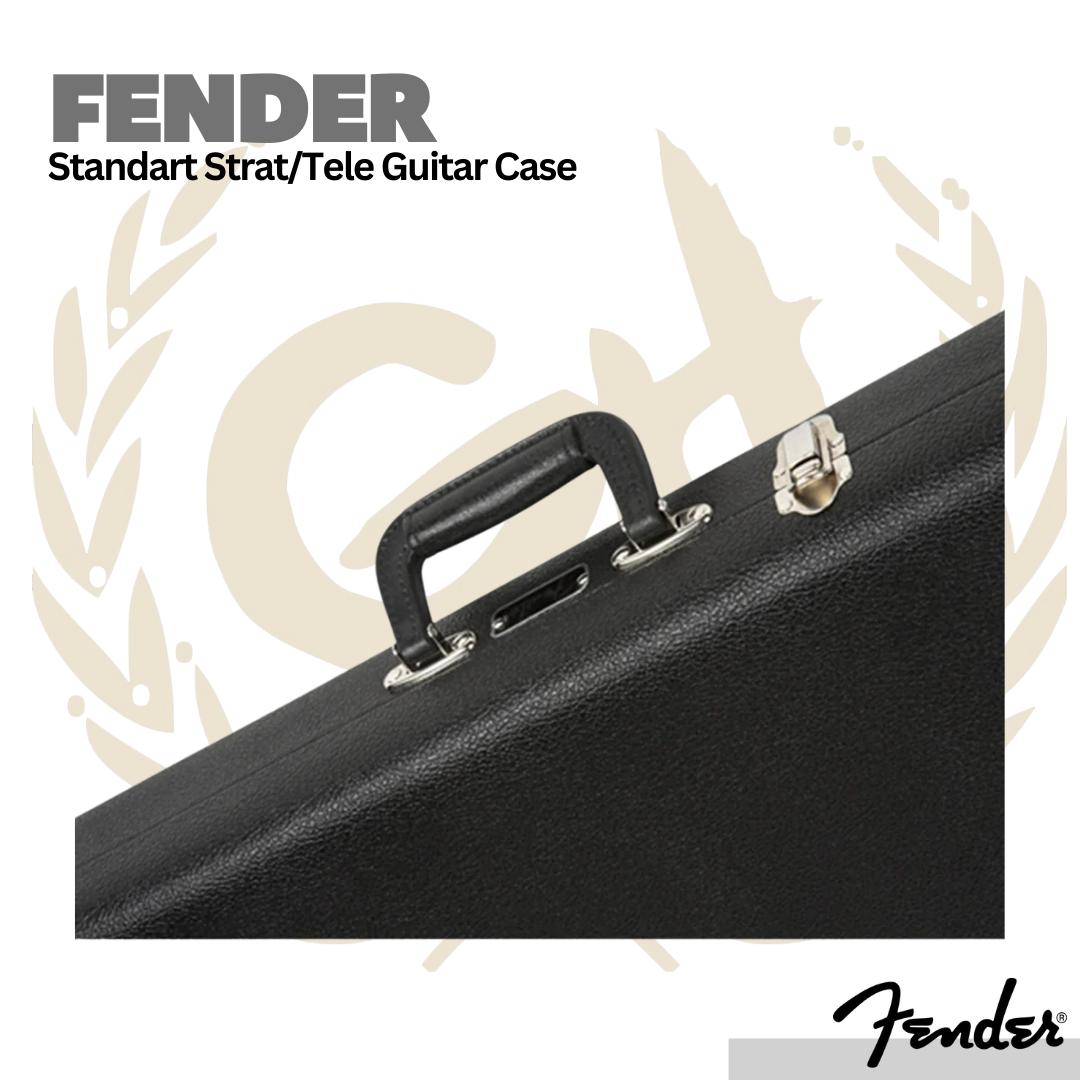 Fender Standard Strat/Tele Guitar Case, Black - Hardcase Gitar