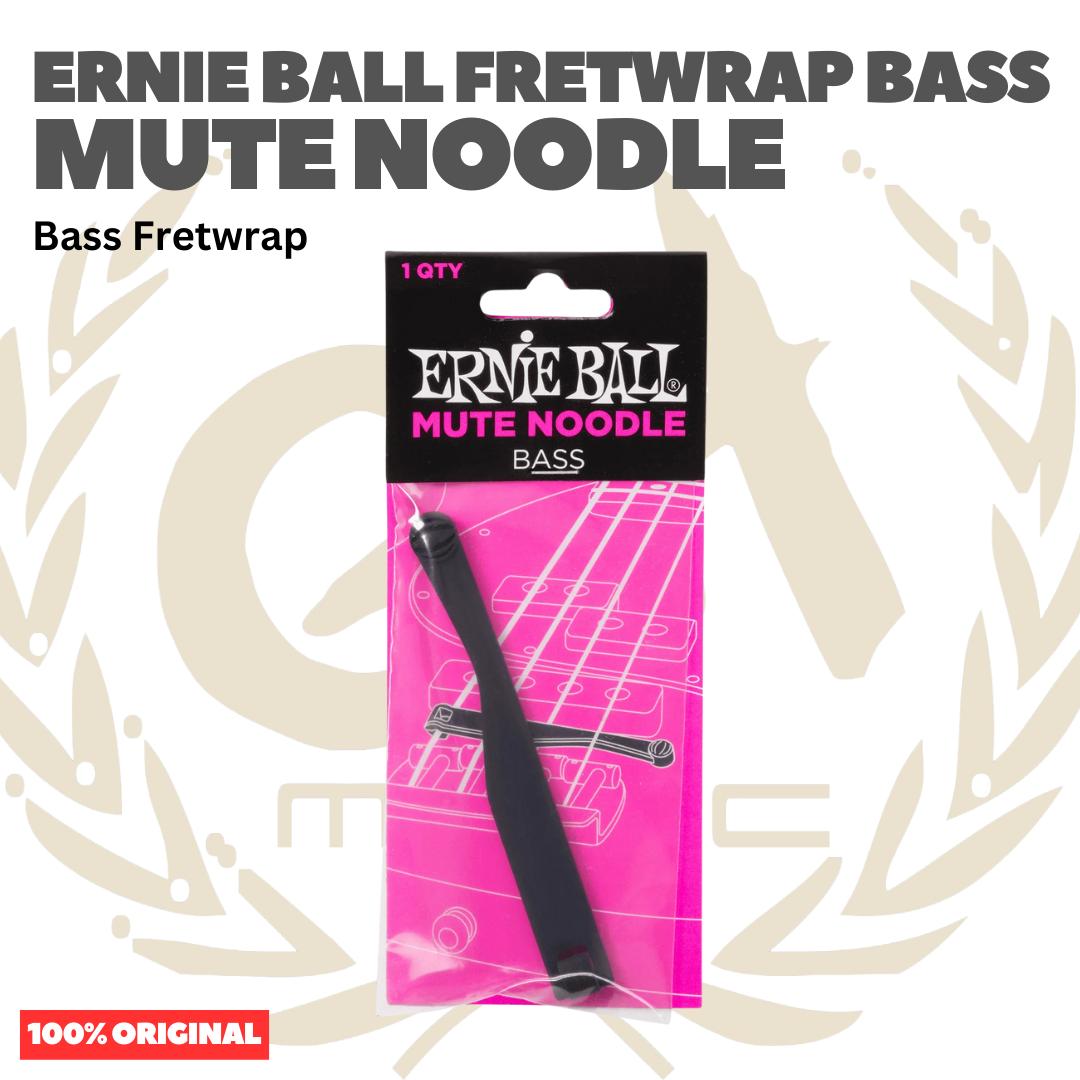 Ernie Ball Fretwrap Bass Mute Noodle - Bass Gitar Dampener Peredam Senar
