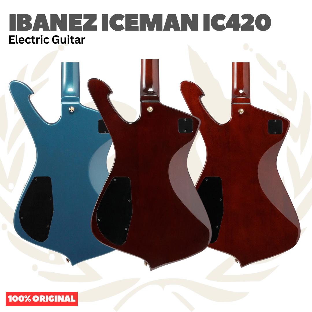 Ibanez Iceman IC420 Electric Guitar w/IC Bag | Gitar Elektrik Original