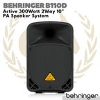 Behringer Eurolive B110D Active 300W 10 inch PA Speaker | Aktif B110 D