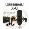 XLR CONDENSER MIC RECORDING TECH X8 MICROPHONE RECORDING DAN PODCAST