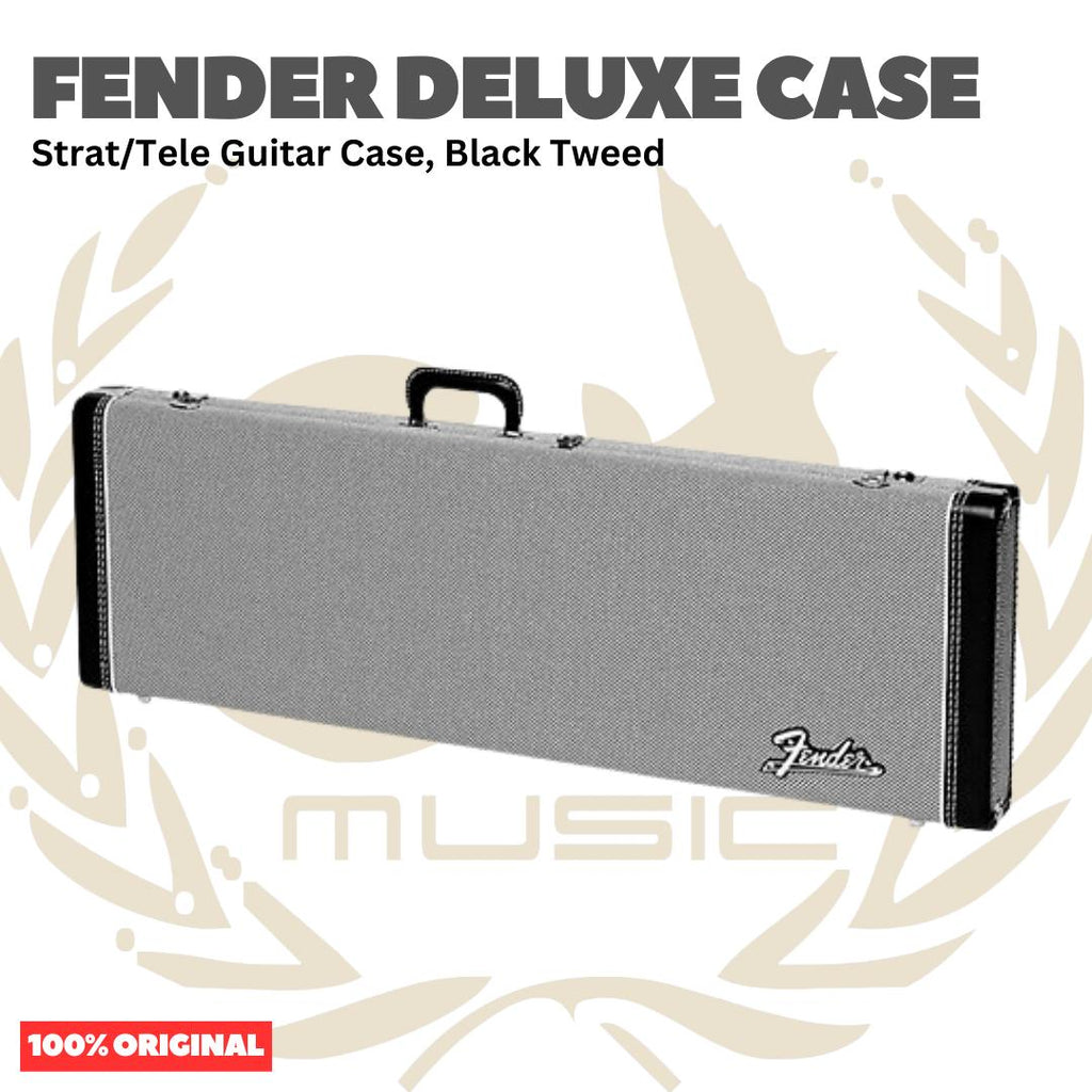 Fender Deluxe Strat/Tele Guitar Case - Hardcase Gitar Listrik Elektrik