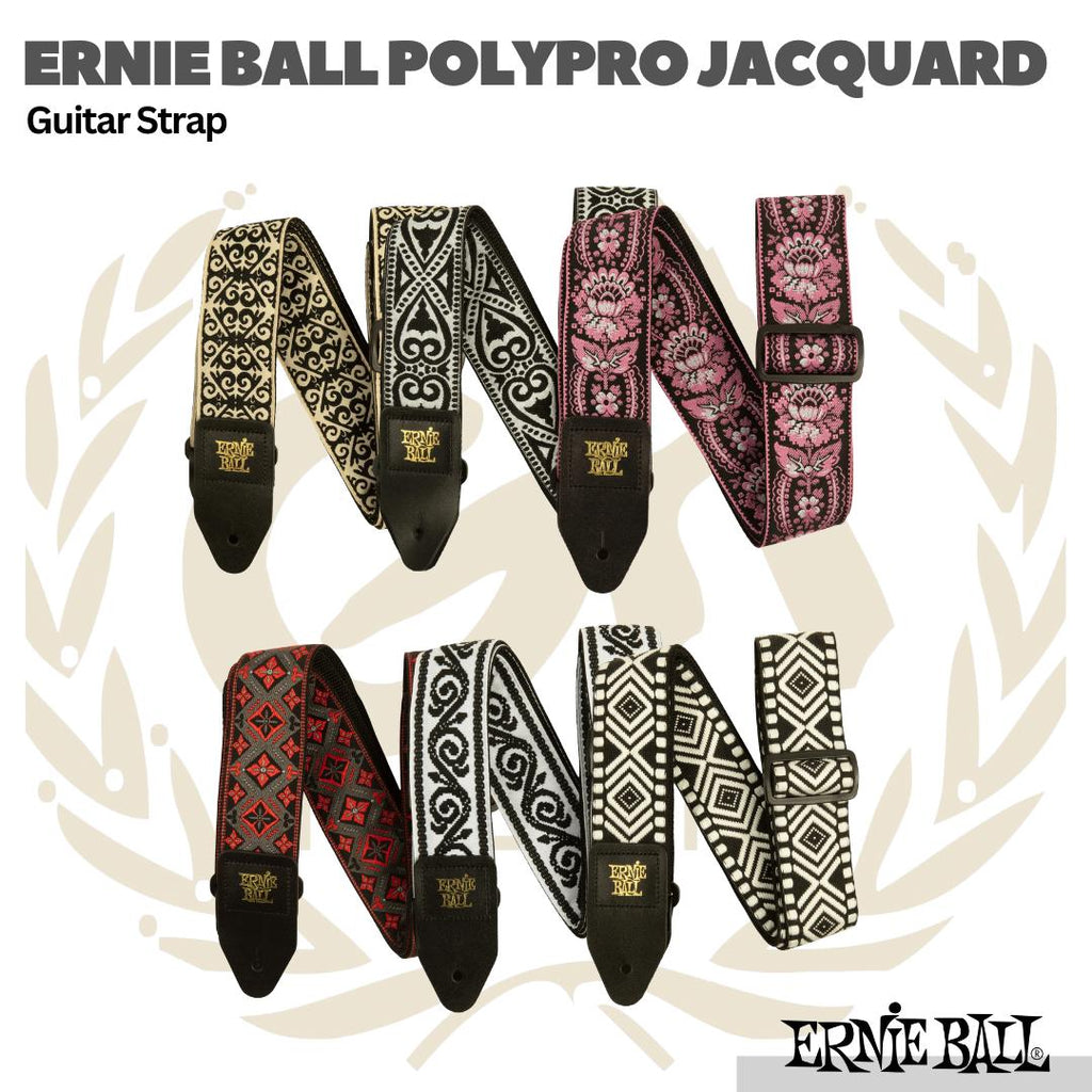 Ernie Ball Polypro Jacquard Guitar Strap - Strep Gitar