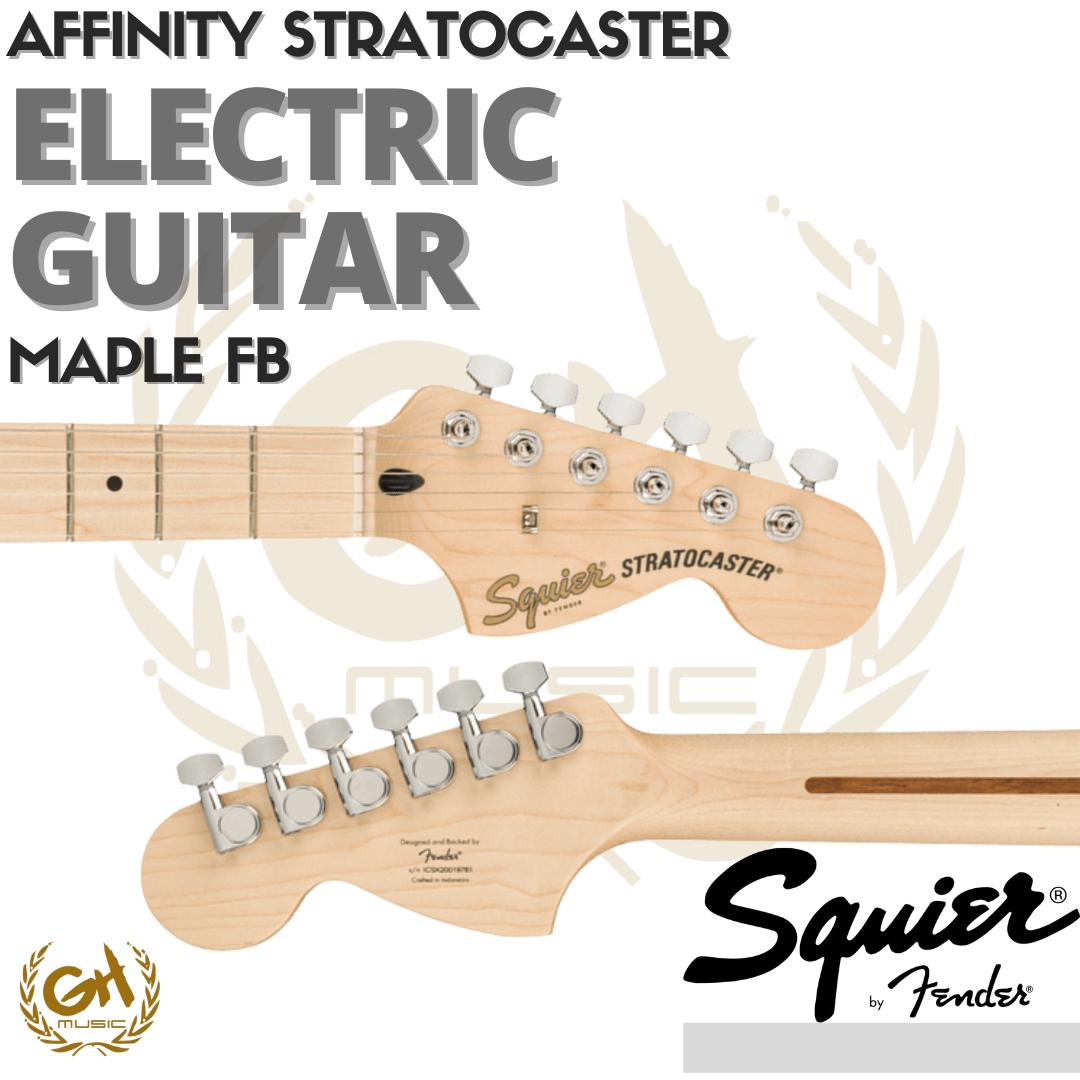 Squier Affinity Stratocaster SSS Maple FB Electric Guitar