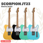 SCORPION JT23 Black Jaguar Series Electric Guitar - Gitar Listrik Tele