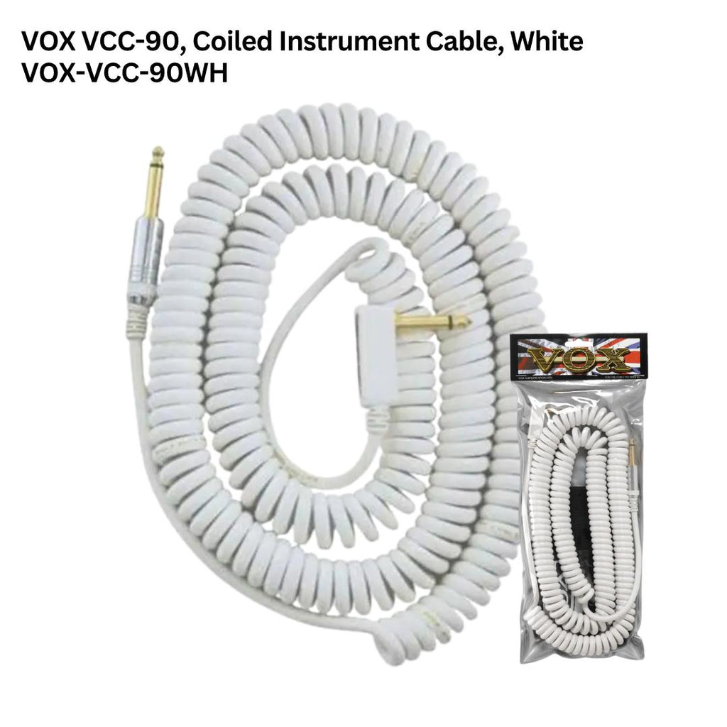 VOX VCC-90 Vintage Coiled Instrument Cable - Kabel Jack Intrumen