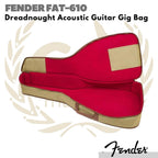 Fender FAT610 Dreadnought Acoustic Guitar Gig Bag | Tas Gitar Akustik