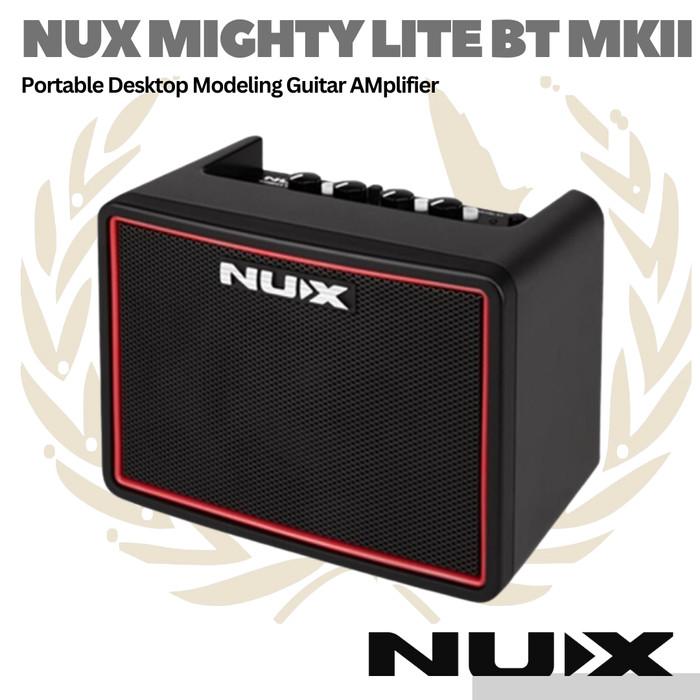 NUX Mighty Lite BT MKII Portable Guitar Amplifier - Ampli Gitar Mini