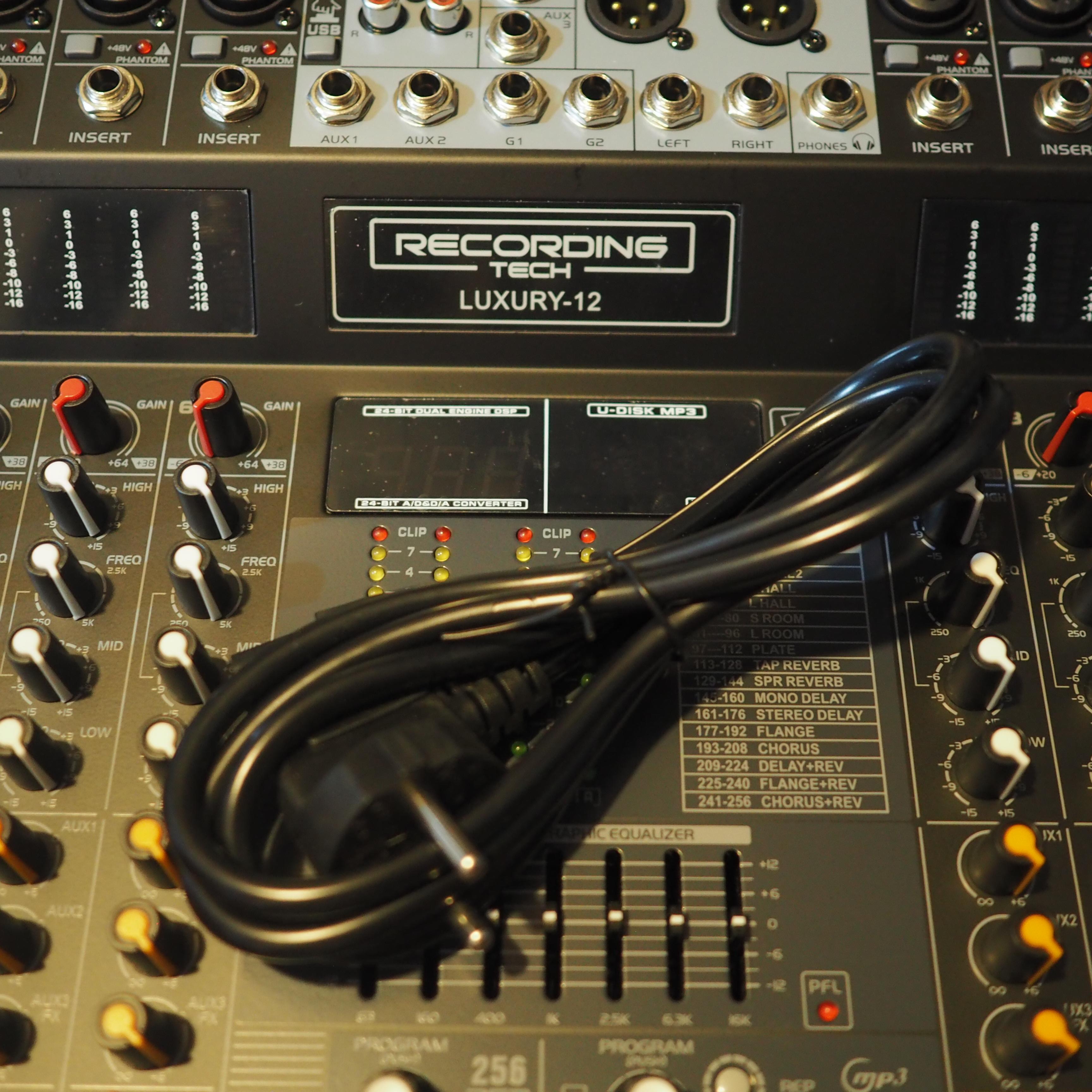 RECORDING TECH LUXURY 12 | Luxury12 Professional Channel Audio Mixer