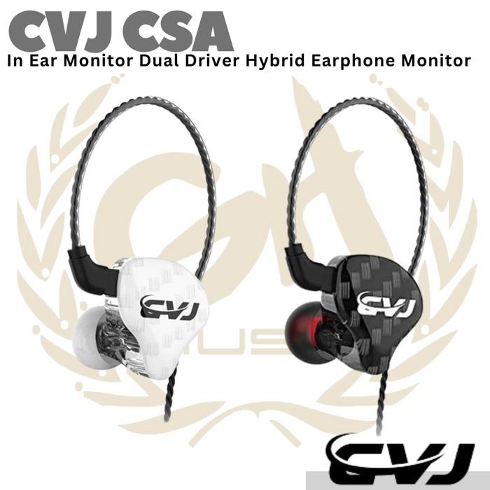 CVJ CSA In Ear Monitor Dual Driver Hybrid Earphone Monitor | IEM