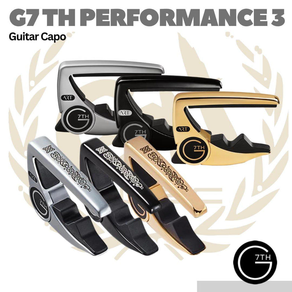 G7th Performance 3 Guitar Capo - Kapo Gitar