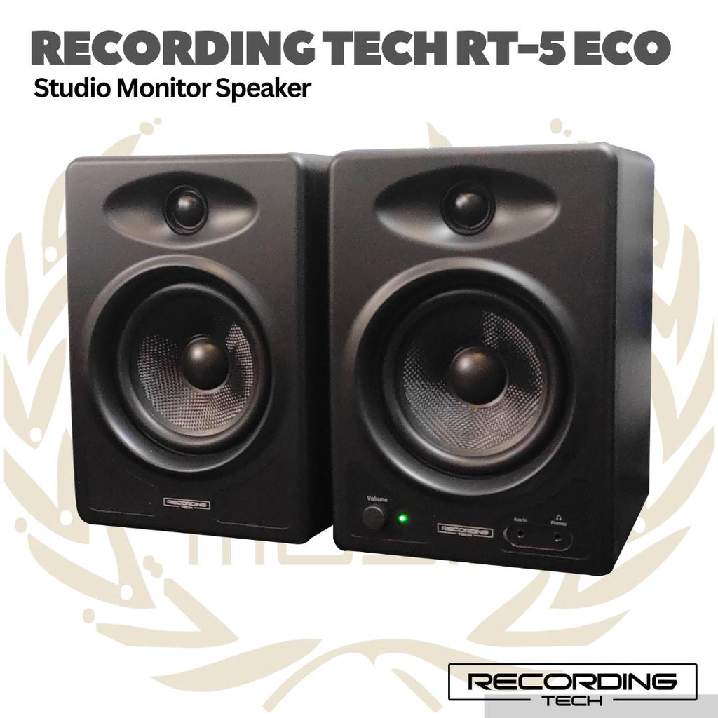 Recording Tech RT5 Eco Studio Monitor Speaker - Speaker Recording