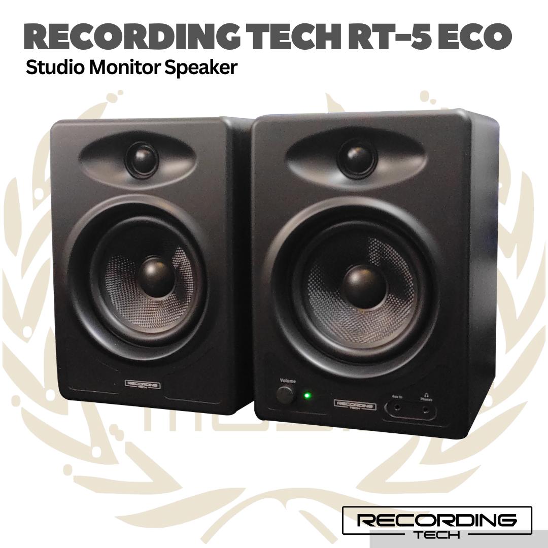 Recording Tech RT5 Eco Studio Monitor Speaker - Speaker Recording