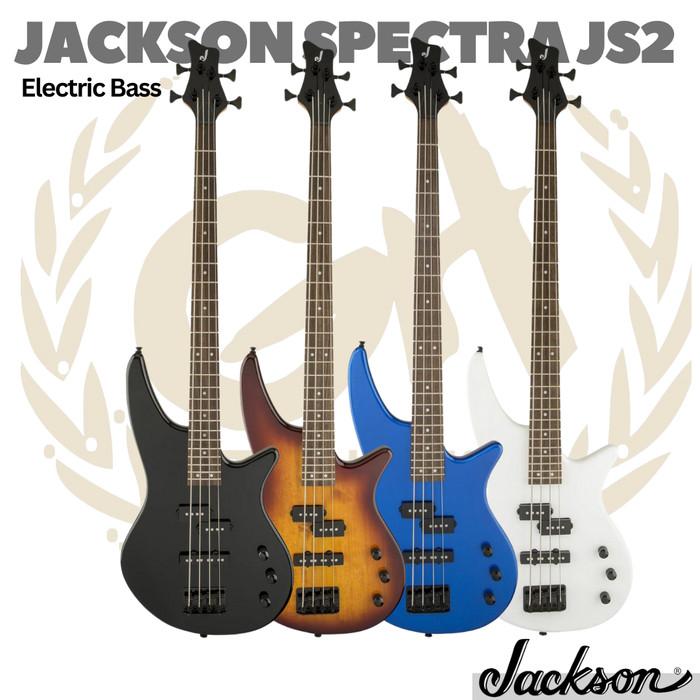 Jackson JS Series Spectra JS2 Electric Bass - Bass Elektrik