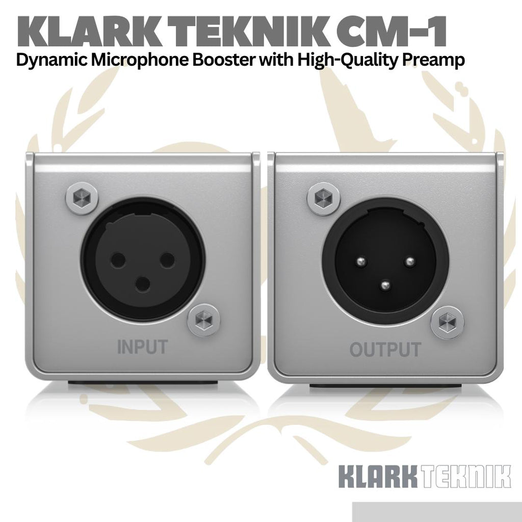 Klark Teknik MIC BOOSTER CM-1 Dynamic Microphone Booster