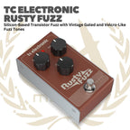 TC ELECTRONIC RUSTY FUZZ GUITAR EFFECT - EFEK GITAR BASS PEDAL