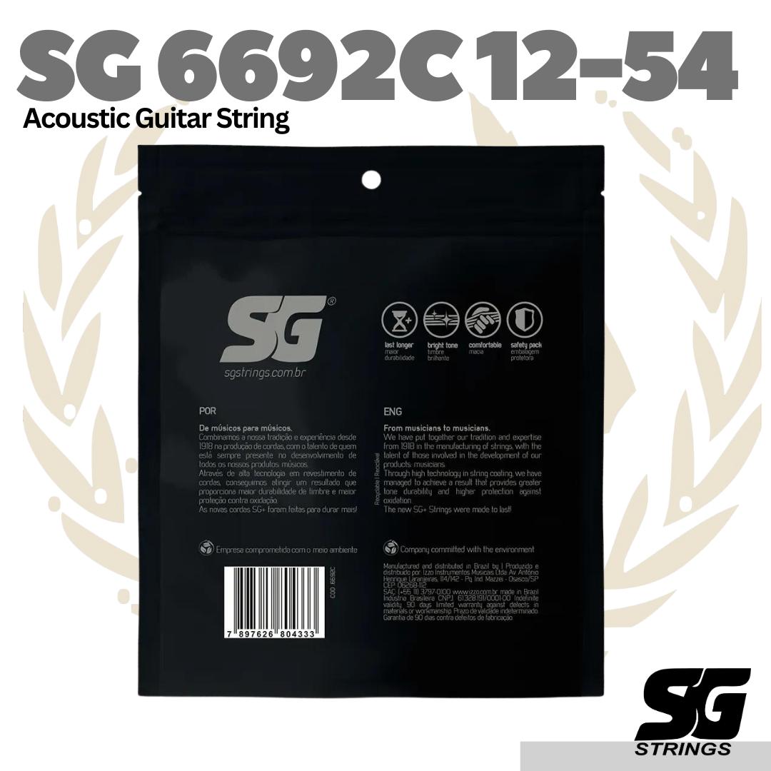 SG String 6692C Acoustic Guitar String 12-54 - Senar Gitar Akustik