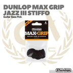 Dunlop Max Grip JAZZ III Stiffo Pick Isi 6 - Pick Gitar Bass