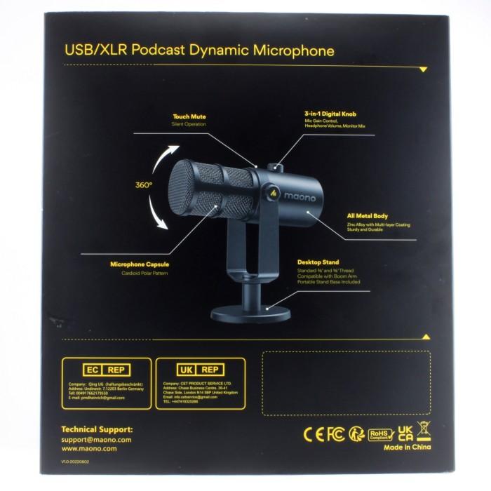 MAONO PD400X USB / XLR DYNAMIC PODCAST MICROPHONE