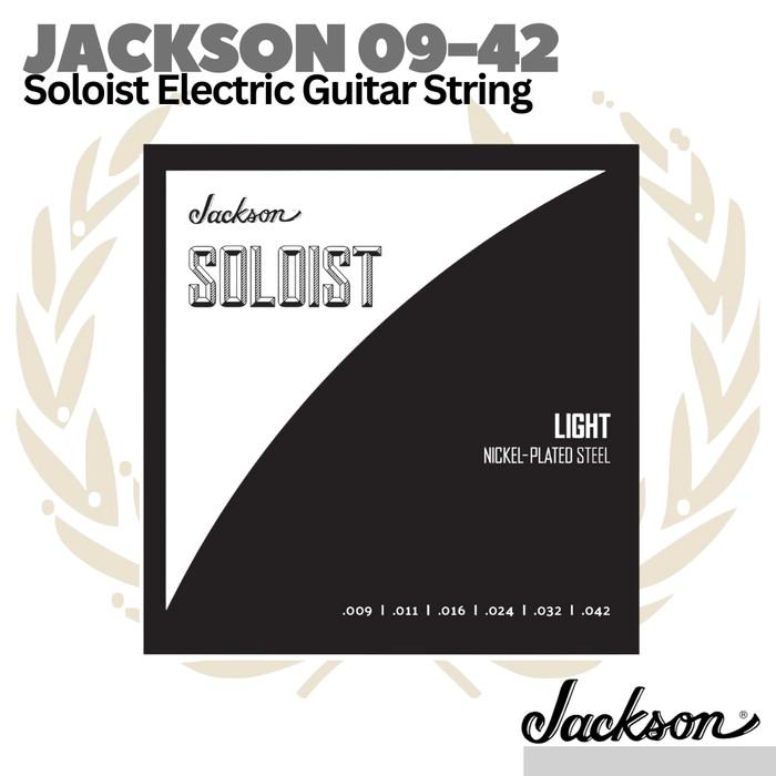 Jackson Soloist Electric Guitar Strings, 9-42