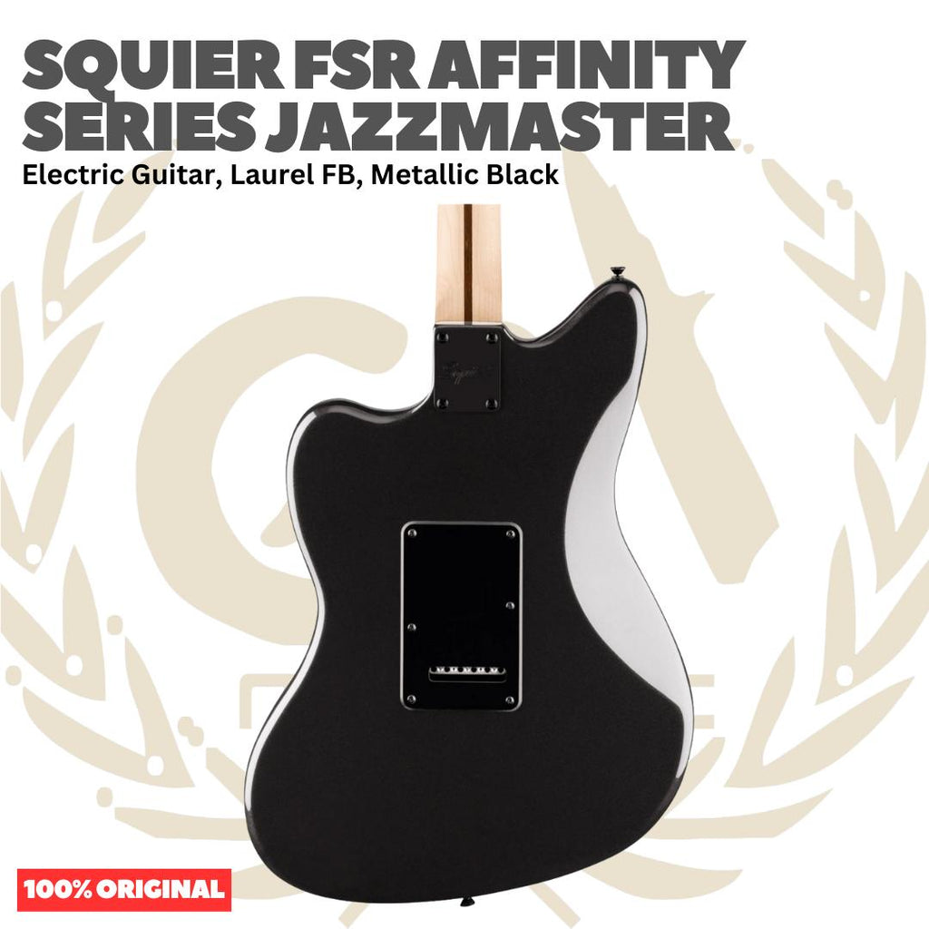 Squier FSR Affinity Series Jazzmaster Electric Guitar Laurel FB - Gitar Listrik Elektrik Original Asli