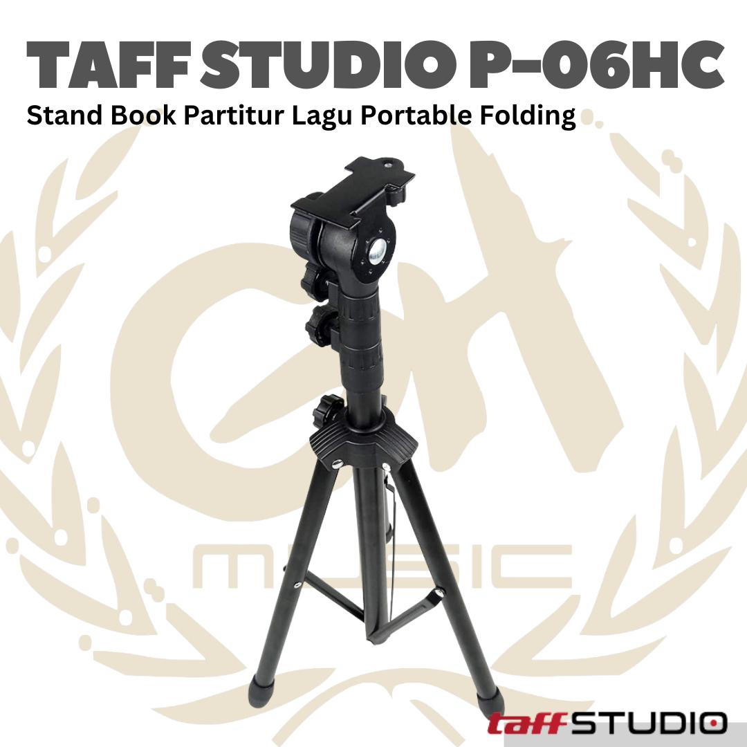P-06HC Stand Partitur Musik Portable Folding Music Sheet Orchestra P-06HC - Stand Book P06HC Stand Lipat P 06HC