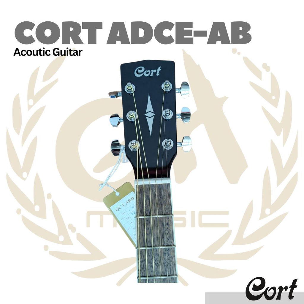 Cort ADCE-AB Acoustic Guitar - Gitar Akustik