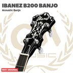 Ibanez B200 Acoustic Banjo - Gitar Banjo Tradisional 5-Senar Original Asli