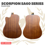 Scorpion SA60 Series Acoustic Guitar - Gitar Akustik SA 60 Original Asli