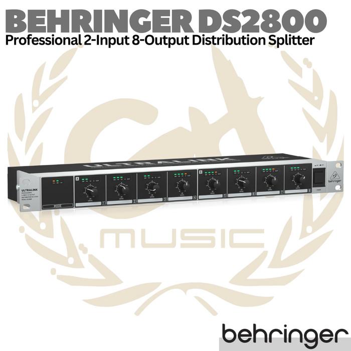 BEHRINGER ULTRALINK DS2800 Audio Distribution Splitter