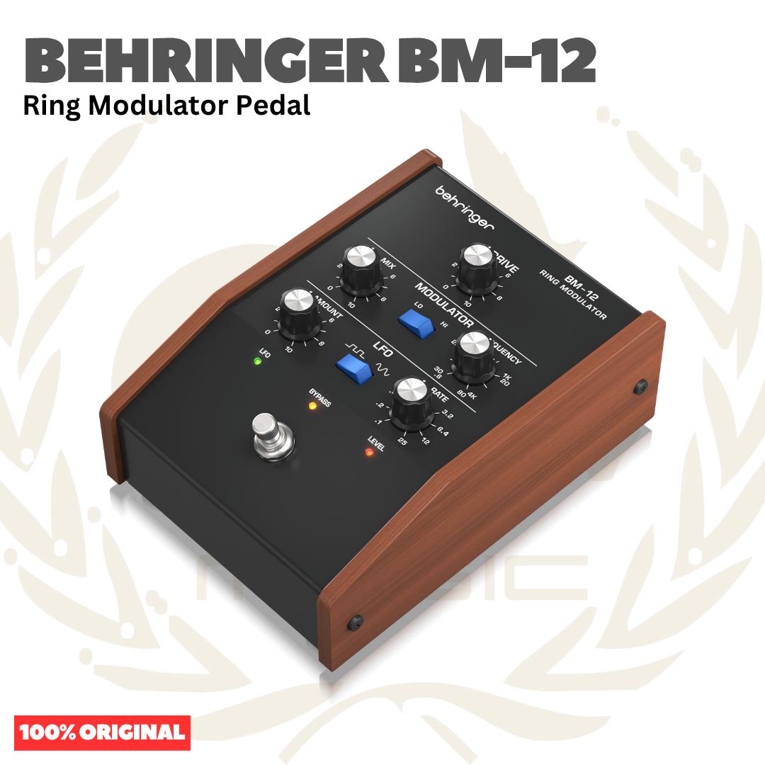 Behringer BM-12 Ring Modulator Pedal - Efek Pedal Audio Instrumen