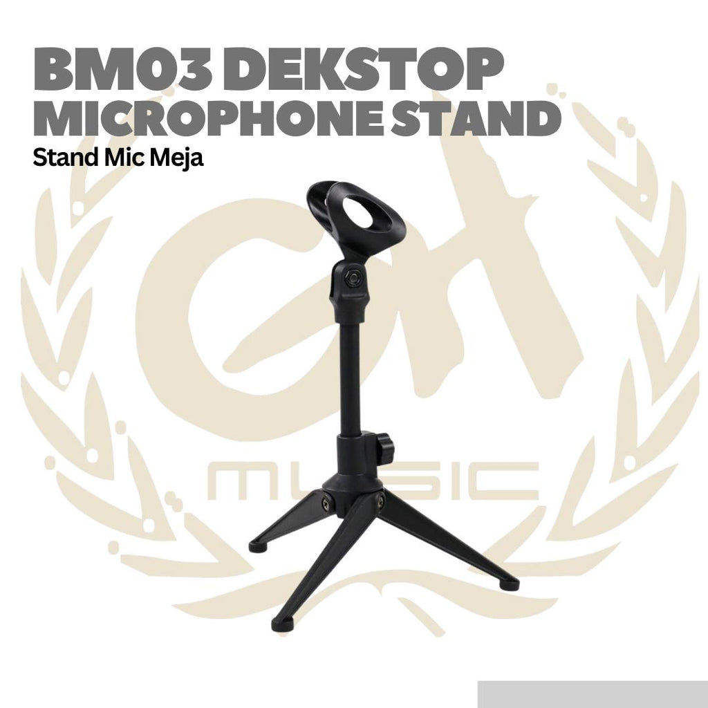 BM-03 Desktop Microphone Stand - Stand Meja
