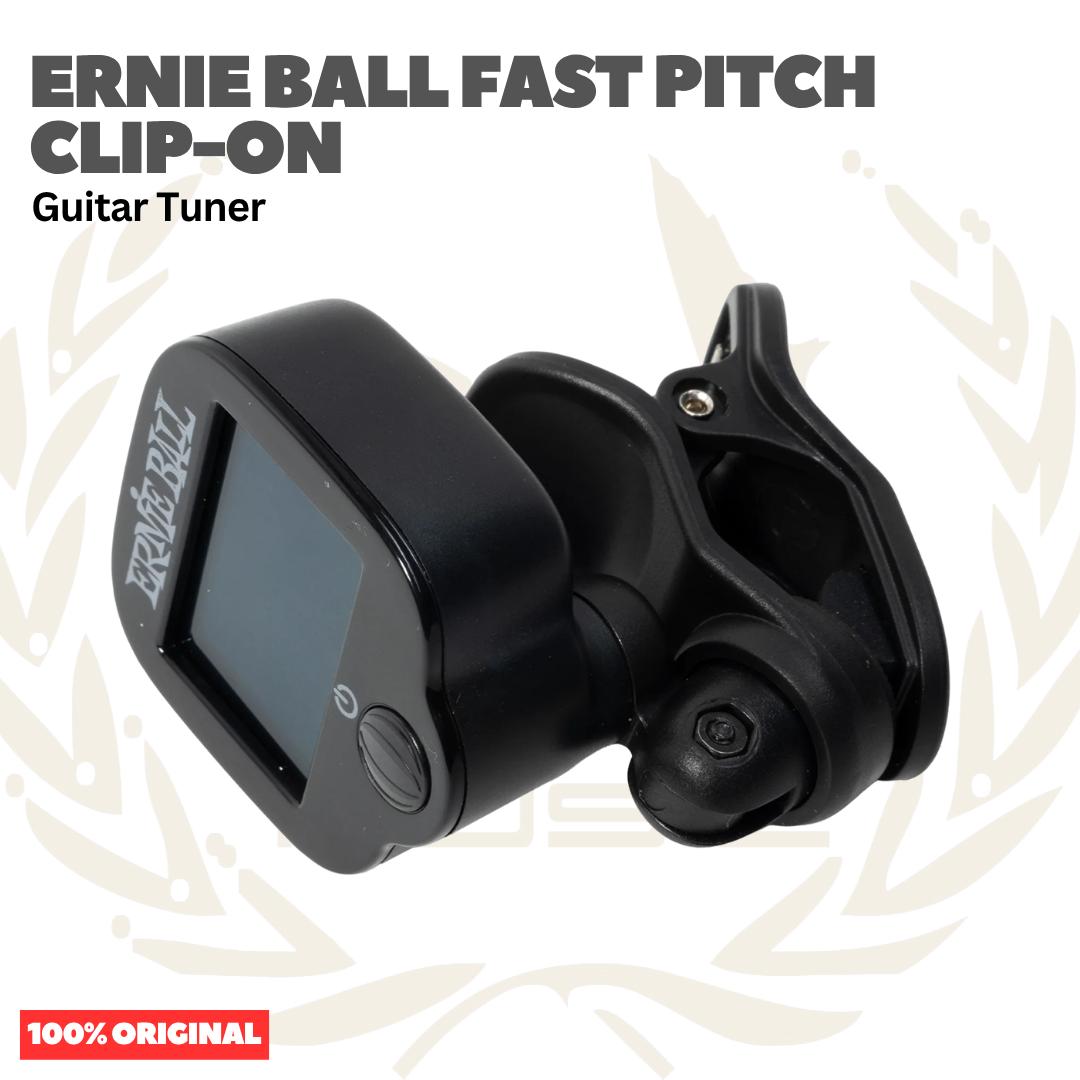 Ernie Ball Fast Pitch Clip-On Guitar Tuner - Tuner Gitar 9644