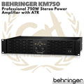 BEHRINGER KM750 Professional 750W Stereo Power Amplifier ATR | KM 750