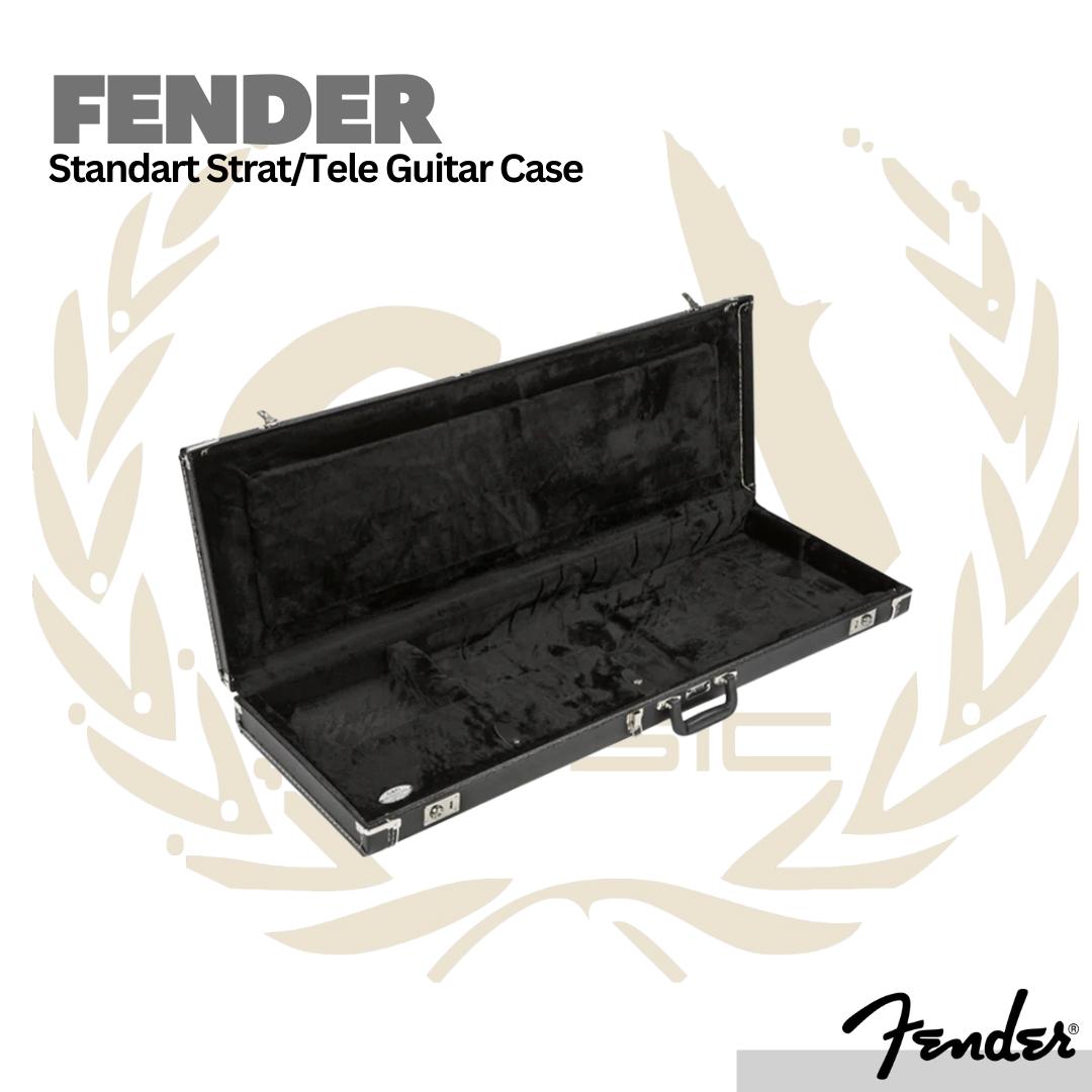 Fender Standard Strat/Tele Guitar Case, Black - Hardcase Gitar
