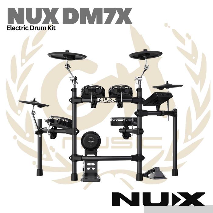 NUX DM7X Electric Drum Kit Digital | Elektrik Set DM-7X Original