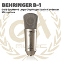 Behringer B1 | B-1 Large Diaphragm Condenser Microphone - Mic Kondenser Studio Original