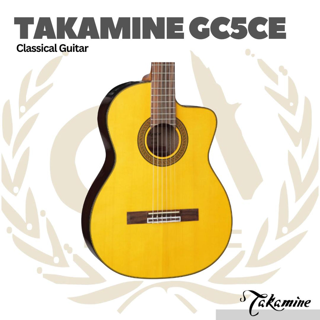 Takamine GC5CE Classical Guitar - Gitar Klasik