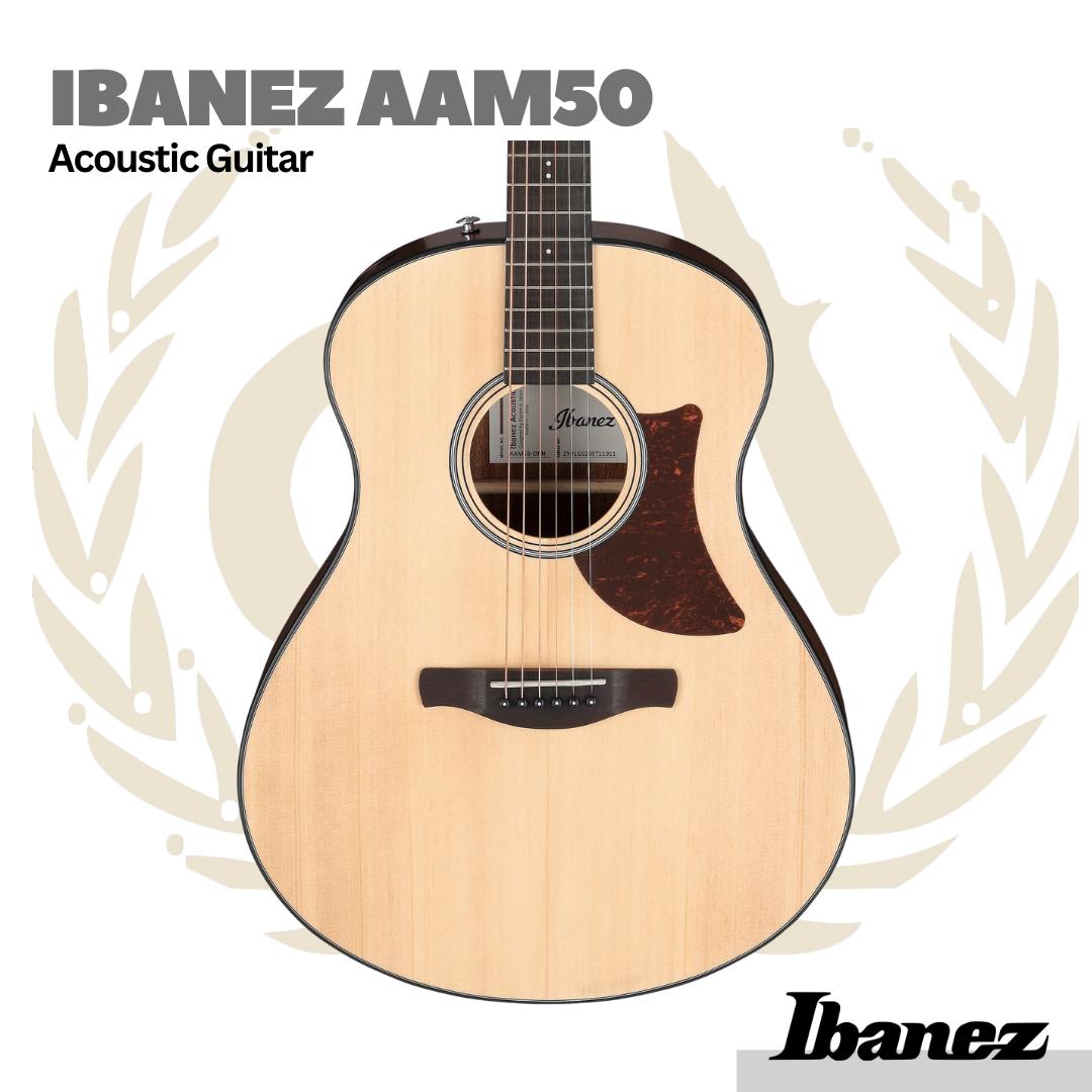 Ibanez AAM50 Acoustic Guitar - Gitar Akustik