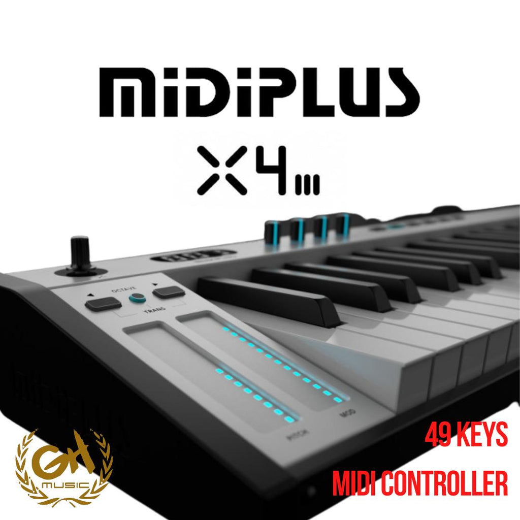 MIDIPLUS X4 III SERIES 49 KEYS MIDI CONTROLLER