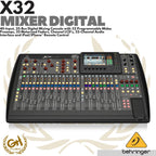 BEHRINGER X32 32-Channel Audio Interface | MIXER DIGITAL