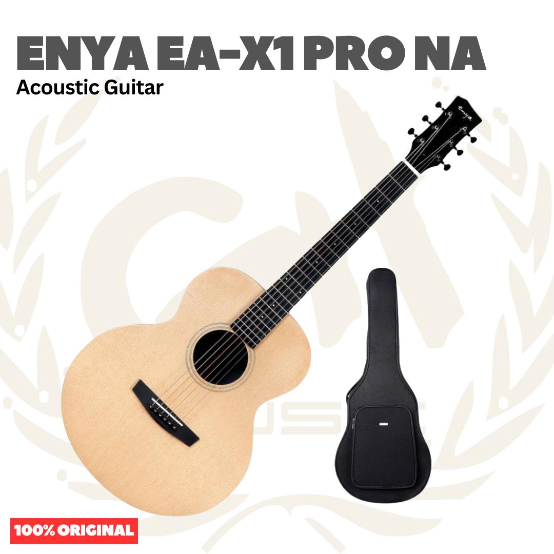 Enya EA-X1 PRO NA Grand Auditorium Acoustic Guitar - Gitar Akustik EAX1 PRO