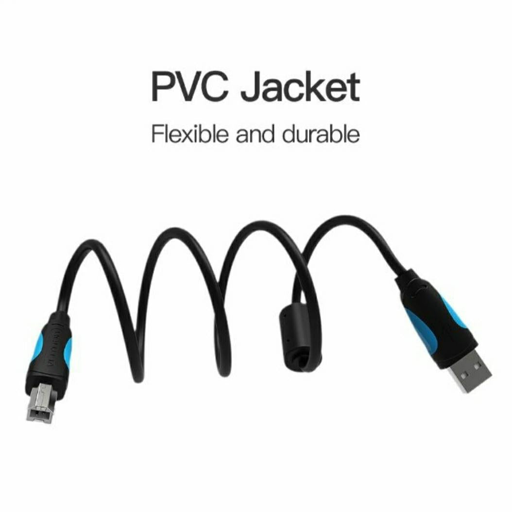 USB CABLE KABEL VENTION 1.5M FOR SOUNDCARD, MIXER, PRINTER ORIGINAL