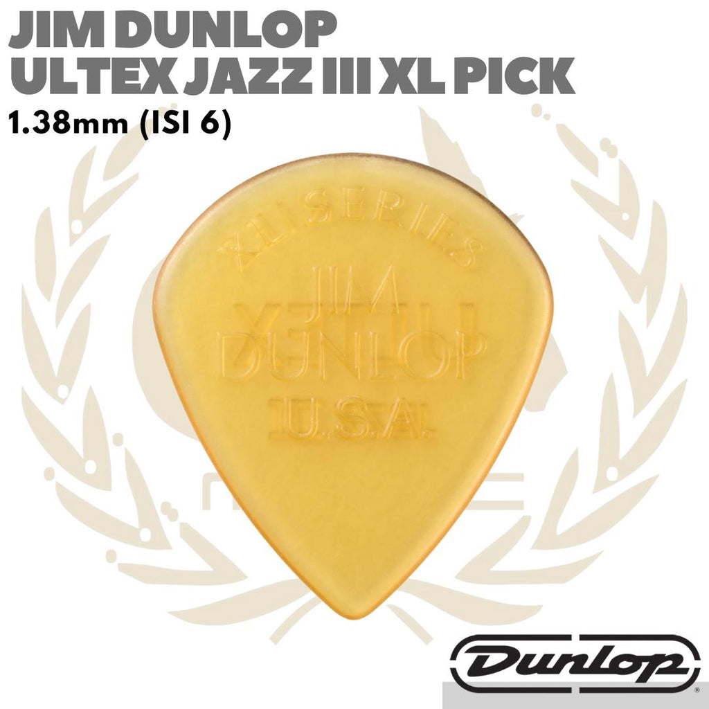JIM DUNLOP ULTEX JAZZ III PICK | Pik Gitar Bass