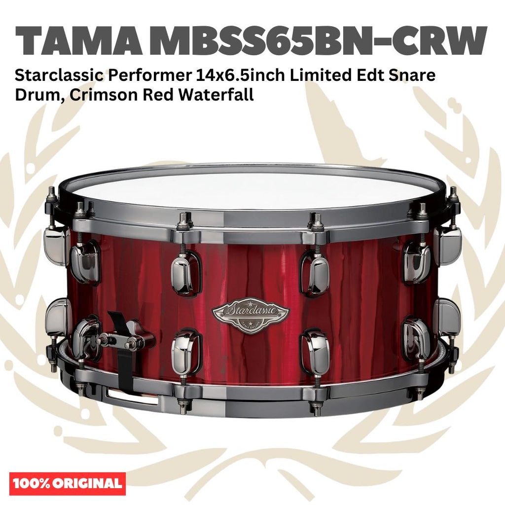 TAMA MBSS65BN 14x6.5inch Starclassic Performer Snare Drum - Senar Drum | MBSS 65 BN