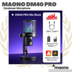 MAONO DM40 PRO USB / Wireless Gaming Desktop Microphone | Mic Condenser Podcast