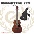 Ibanez PF14JR-OPN Acoustic Guitar w/Bag, Open Pore Natural - Gitar Akustik